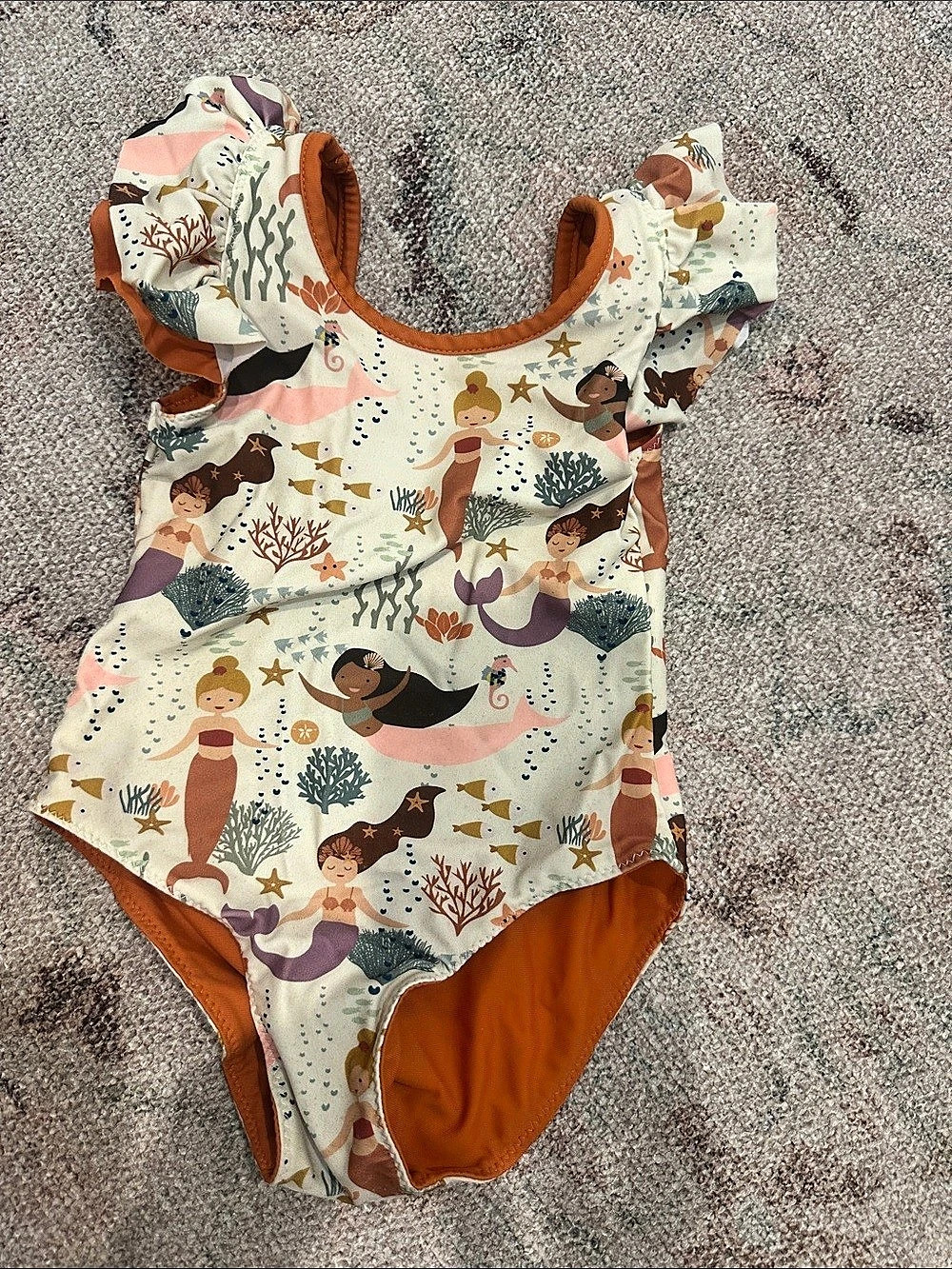 Emerson and Friends reversible One Piece Girls Swimsuit